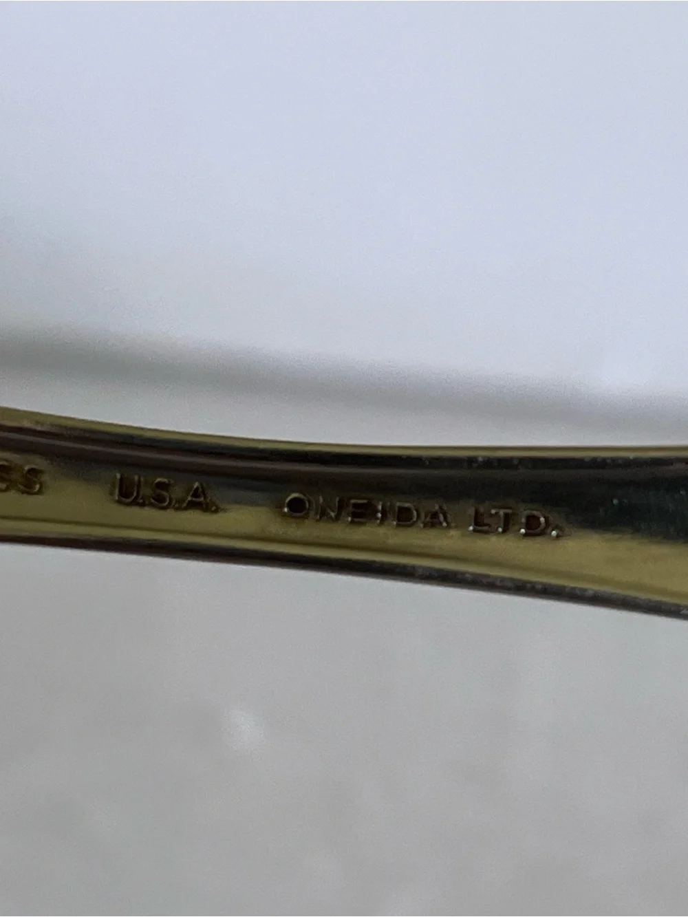 Vintage Flatware Replacement Oneida Ltd Stainless Chateau Pattern Tablespoon